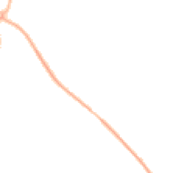Night-time road noise heatmap for SY11 3FQ