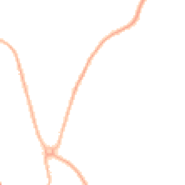Night-time road noise heatmap for SY11 3PN