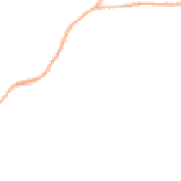 Night-time road noise heatmap for SY11 3QH