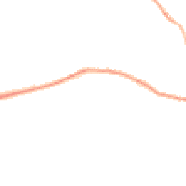 Night-time road noise heatmap for SY11 4DX