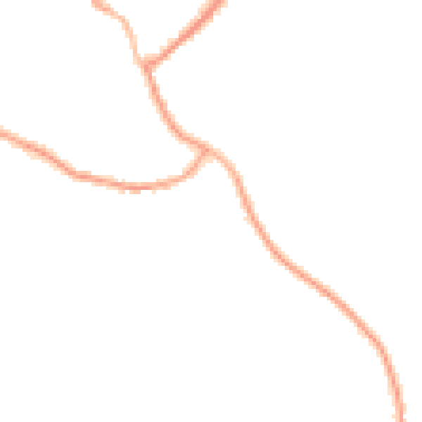 Night-time road noise heatmap for SY11 4FQ