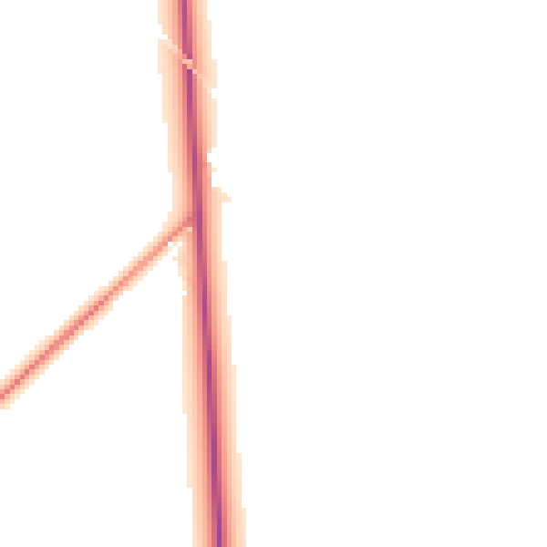 Daytime road noise heatmap for SY11 4LL