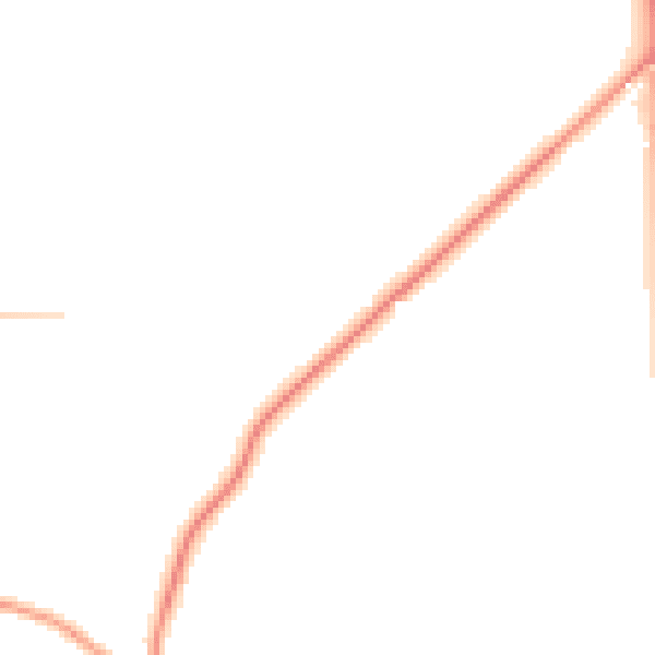Daytime road noise heatmap for SY11 4LP