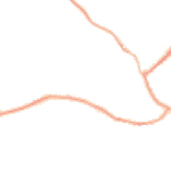 Night-time road noise heatmap for SY11 4NA