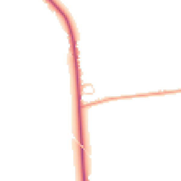 Daytime road noise heatmap for SY11 4PG