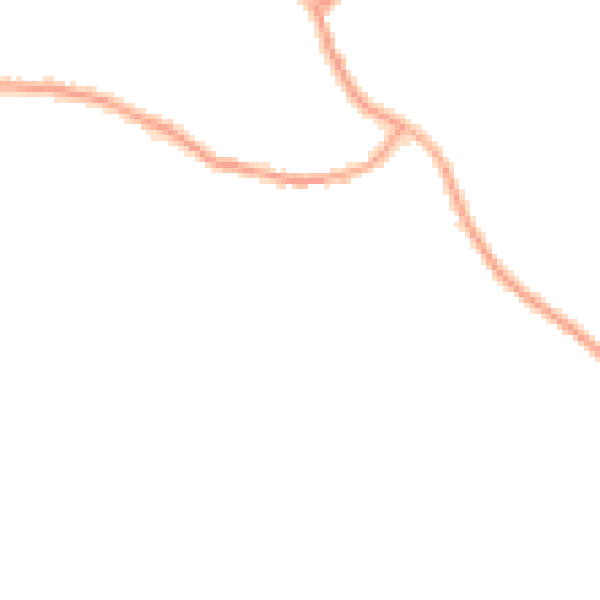 Night-time road noise heatmap for SY11 4PS