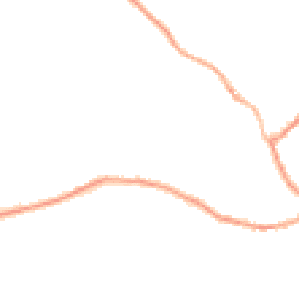Night-time road noise heatmap for SY11 4PW