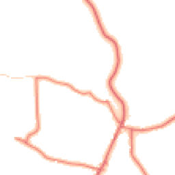 Daytime road noise heatmap for SY14 7BN