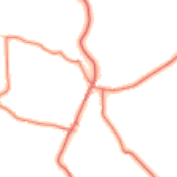 Daytime road noise heatmap for SY14 7BP