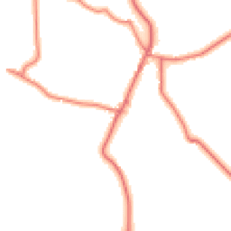 Daytime road noise heatmap for SY14 7BS