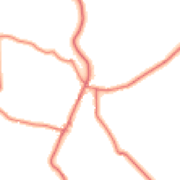Daytime road noise heatmap for SY14 7BU