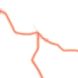 Daytime road noise heatmap for SY14 7DH