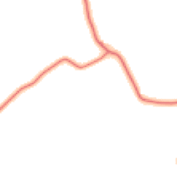 Daytime road noise heatmap for SY14 7DJ