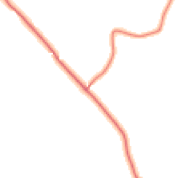 Daytime road noise heatmap for SY14 7DN