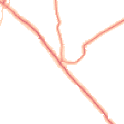 Daytime road noise heatmap for SY14 7DP