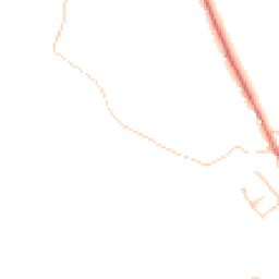 Daytime road noise heatmap for SY14 7DQ