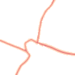 Daytime road noise heatmap for SY14 7ER