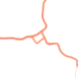 Daytime road noise heatmap for SY14 7EY