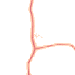 Daytime road noise heatmap for SY14 7JB