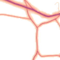 Daytime road noise heatmap for SY14 8AR