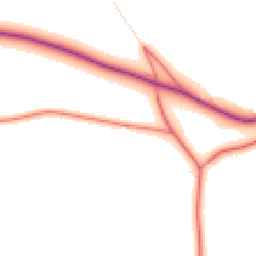 Daytime road noise heatmap for SY14 8AU