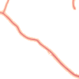 Daytime road noise heatmap for SY14 8AW