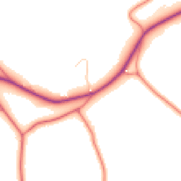 Daytime road noise heatmap for SY14 8AX