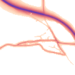 Daytime road noise heatmap for SY14 8DS