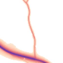 Daytime road noise heatmap for SY14 8EB
