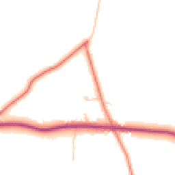 Daytime road noise heatmap for SY14 8FJ