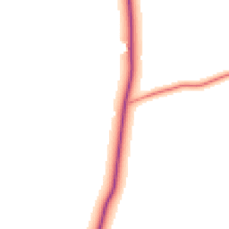 Daytime road noise heatmap for SY14 8HD