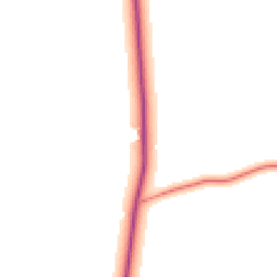 Daytime road noise heatmap for SY14 8HE