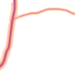 Daytime road noise heatmap for SY14 8HL