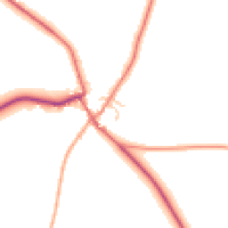 Daytime road noise heatmap for SY15 6BD