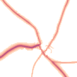 Daytime road noise heatmap for SY15 6BG