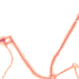 Night-time road noise heatmap for SY2 5DA
