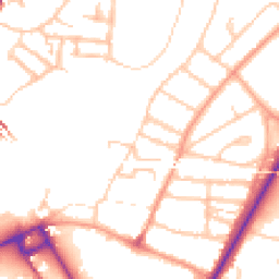 Daytime road noise heatmap for SY2 5DH
