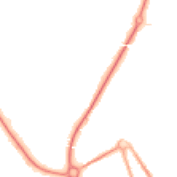 Night-time road noise heatmap for SY2 5ER