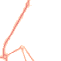 Night-time road noise heatmap for SY2 5LT