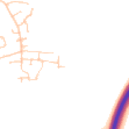 Daytime road noise heatmap for SY2 5WH