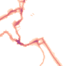 Night-time road noise heatmap for SY2 6AF