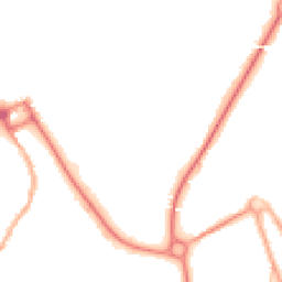 Night-time road noise heatmap for SY2 6BW