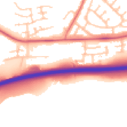 Daytime road noise heatmap for SY2 6GS