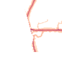 Daytime road noise heatmap for SY22 6EL