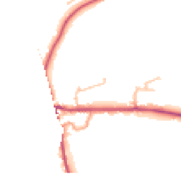 Daytime road noise heatmap for SY22 6JX