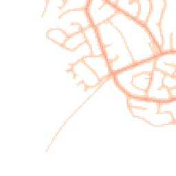 Daytime road noise heatmap for SY3 0AE
