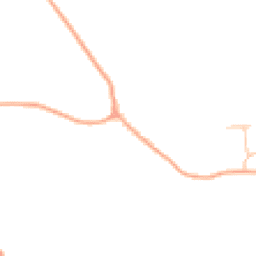 Daytime road noise heatmap for SY3 0BJ