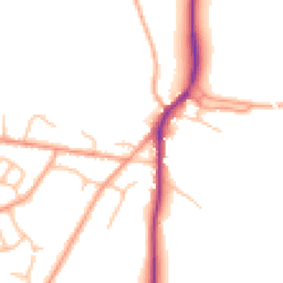 Daytime road noise heatmap for SY3 0DP