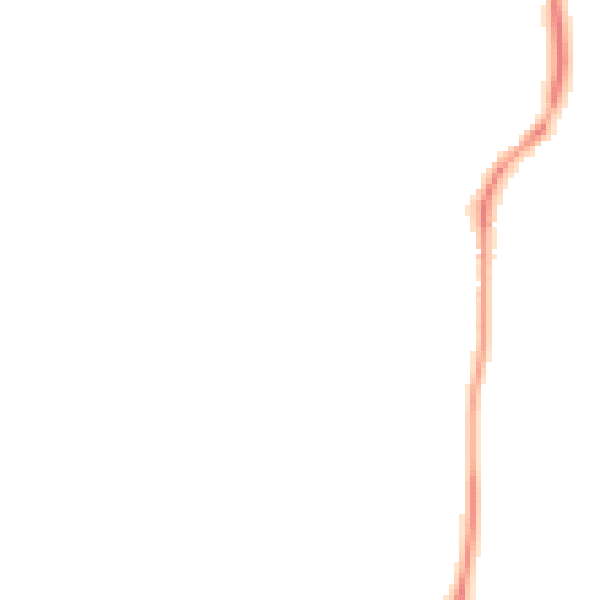 Night-time road noise heatmap for SY3 0ES