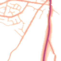 Daytime road noise heatmap for SY3 0HD
